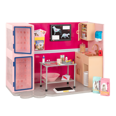 Vet clinic playset