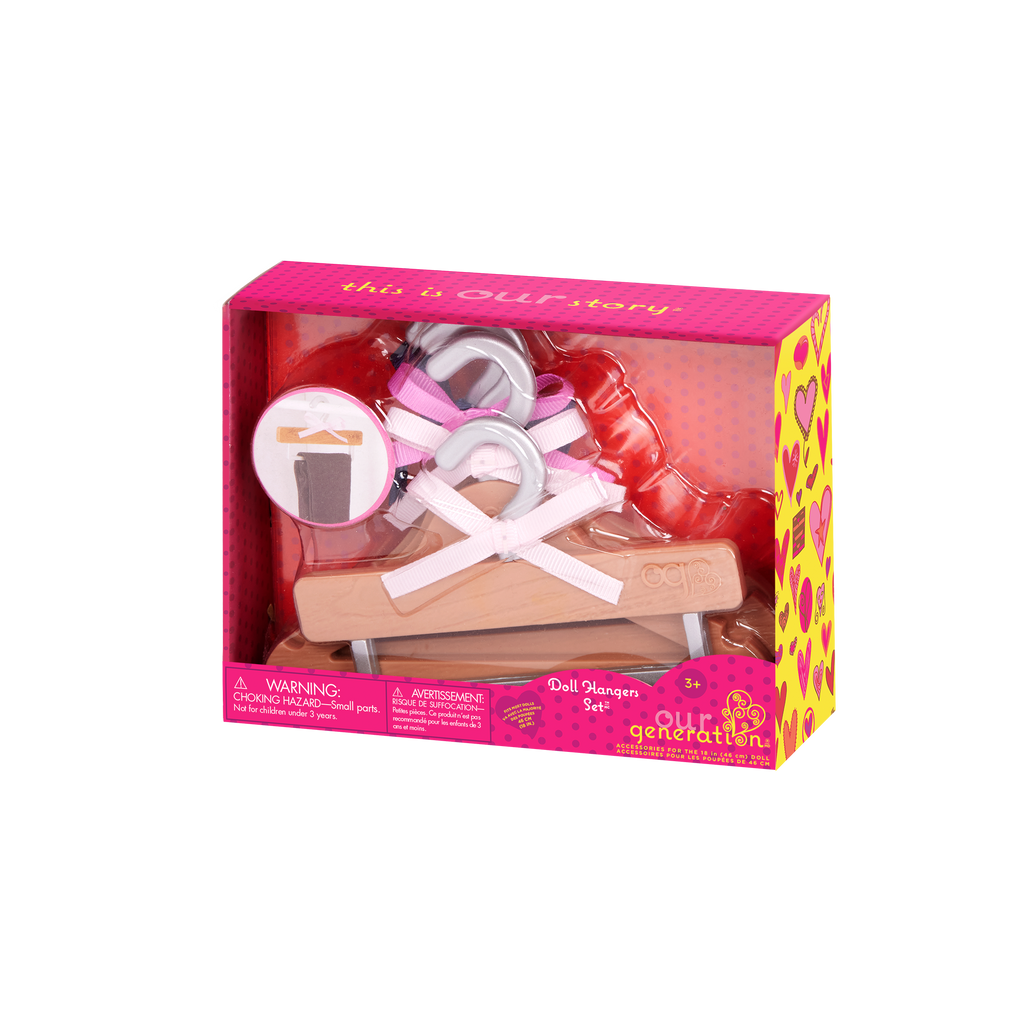 Hangers Set for 18-inch dolls