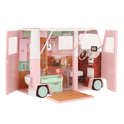 Our Generation RV Country Cruising Camper for 18-inch Dolls