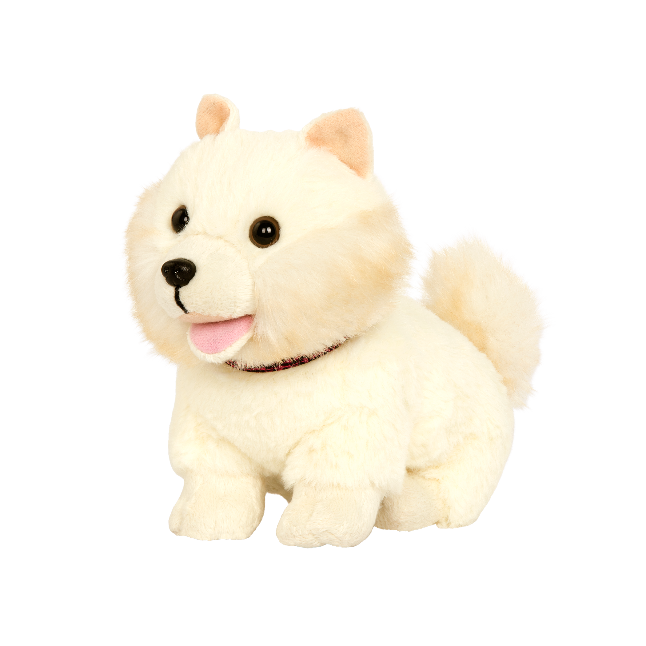 6-inch Posable Pomeranian Pup for 18-inch Dolls