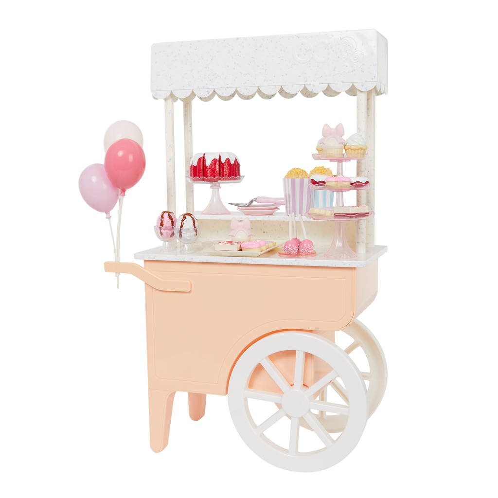 Oh So Sweet Cart 18-inch doll sweets playset