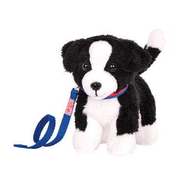 Our Generation Border Collie Pup posable 6-inch puppy for 18-inch dolls