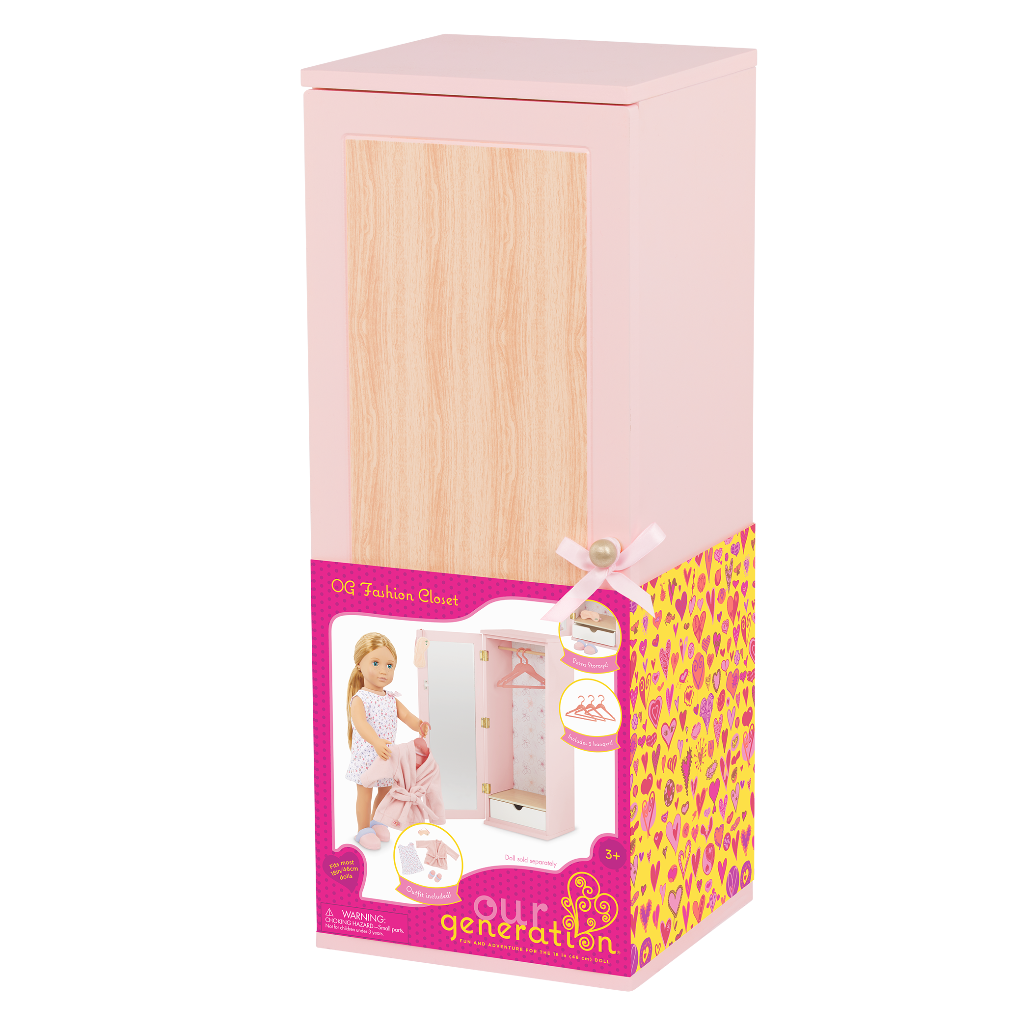 Our Generation Fashion Closet for 18-inch Dolls