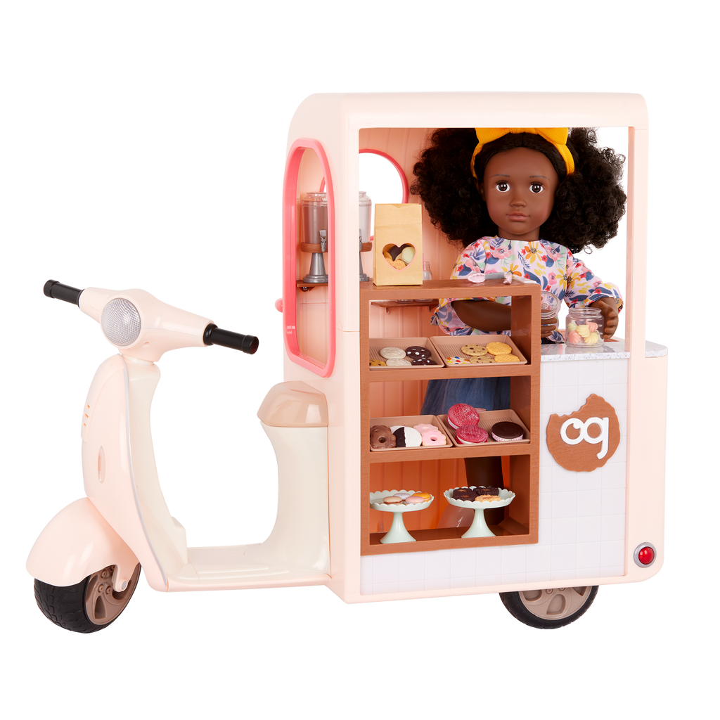 Our Generation Chip Chip Hooray Cookie Scooter for 18-inch Dolls