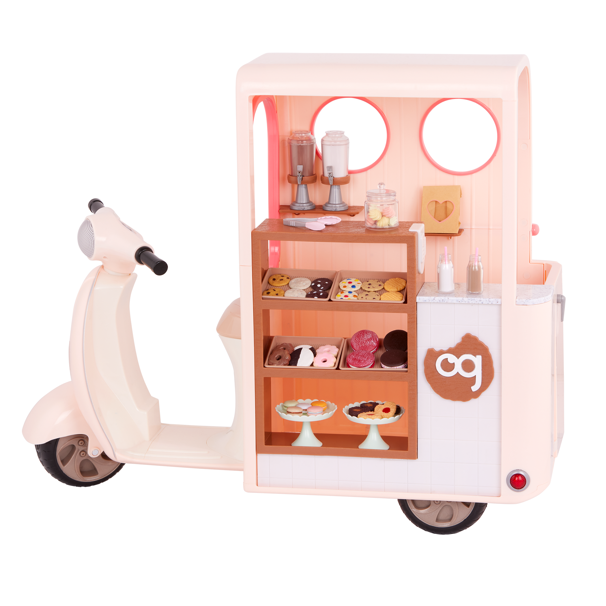 Our Generation Chip Chip Hooray Cookie Scooter for 18-inch Dolls