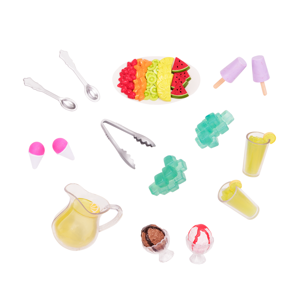 Summer snacks trolley playset