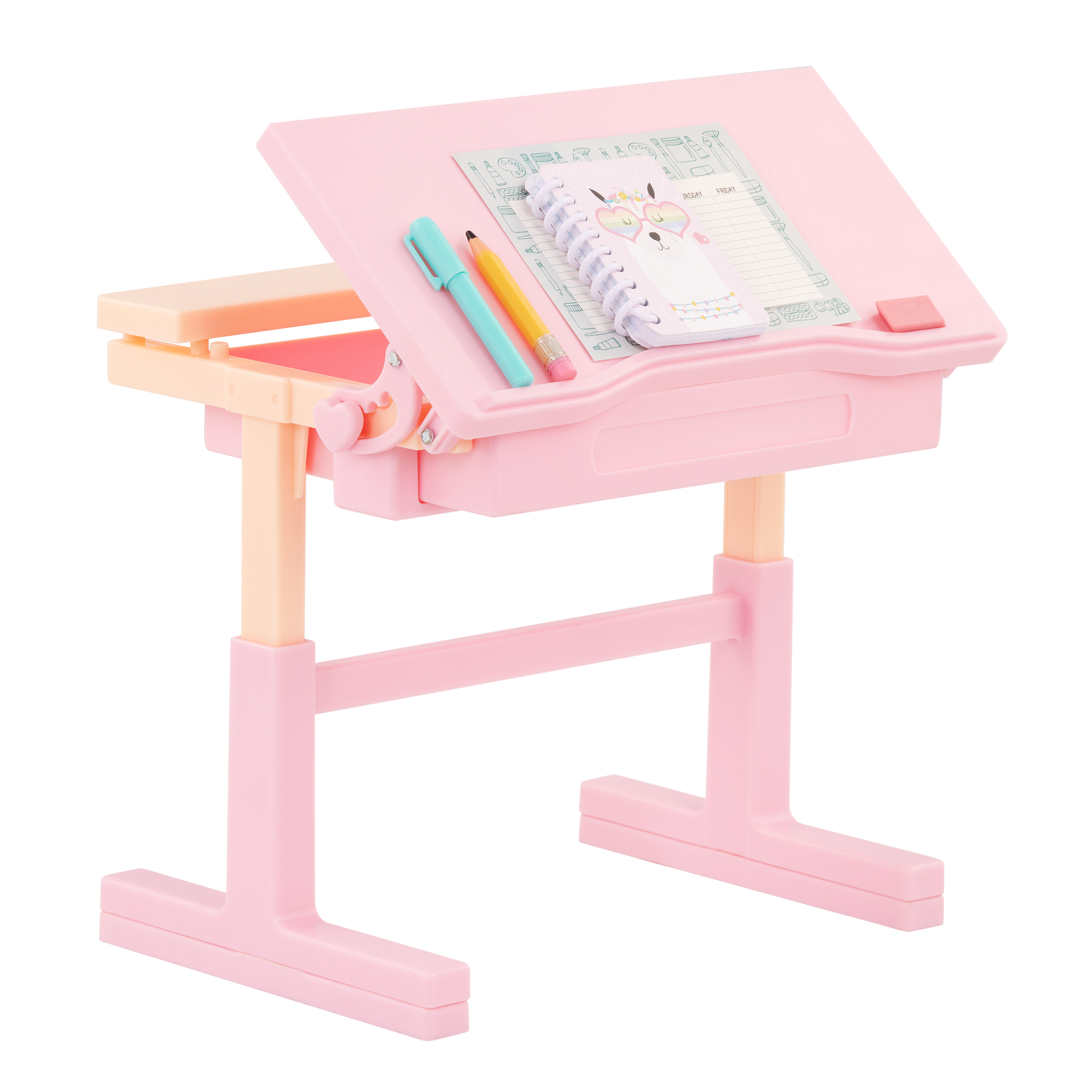 Our Generation Doll Pink Desk & Accessories Set