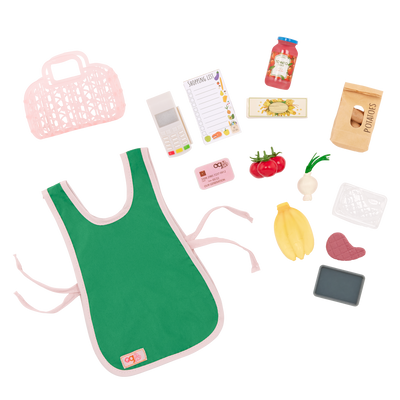 Our Generation Supermarket Checkout Grocery Set for 18-inch Dolls