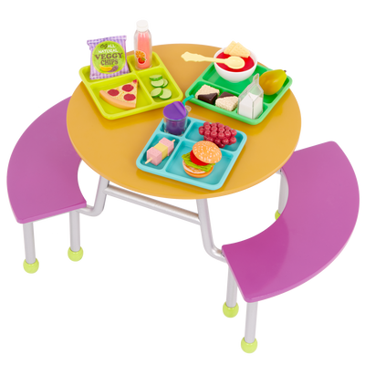 Our Generation School Cafeteria Table for 18-inch Dolls