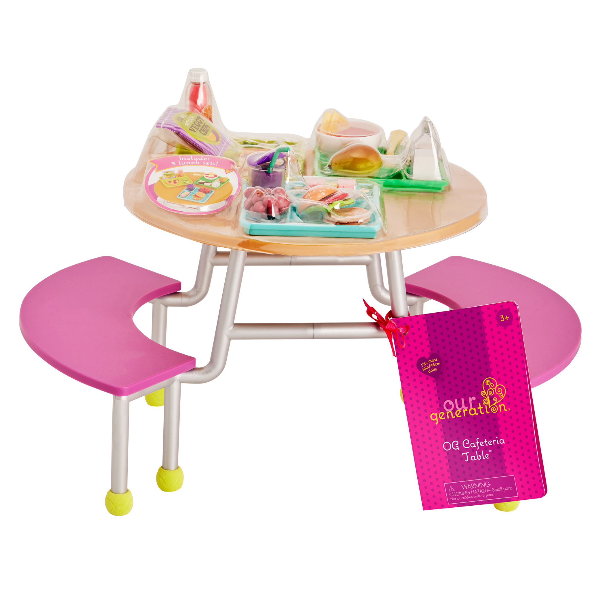 Our Generation School Cafeteria Table for 18-inch Dolls