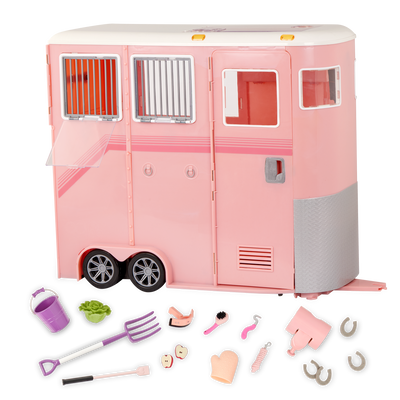 Our Generation Mane to Travel Horse Trailer Set for 18" Dolls