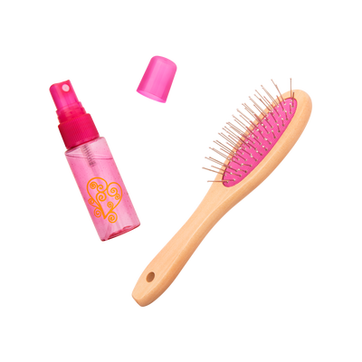 Our Generation 18-inch Doll Hairbrush & Spray Bottle Set