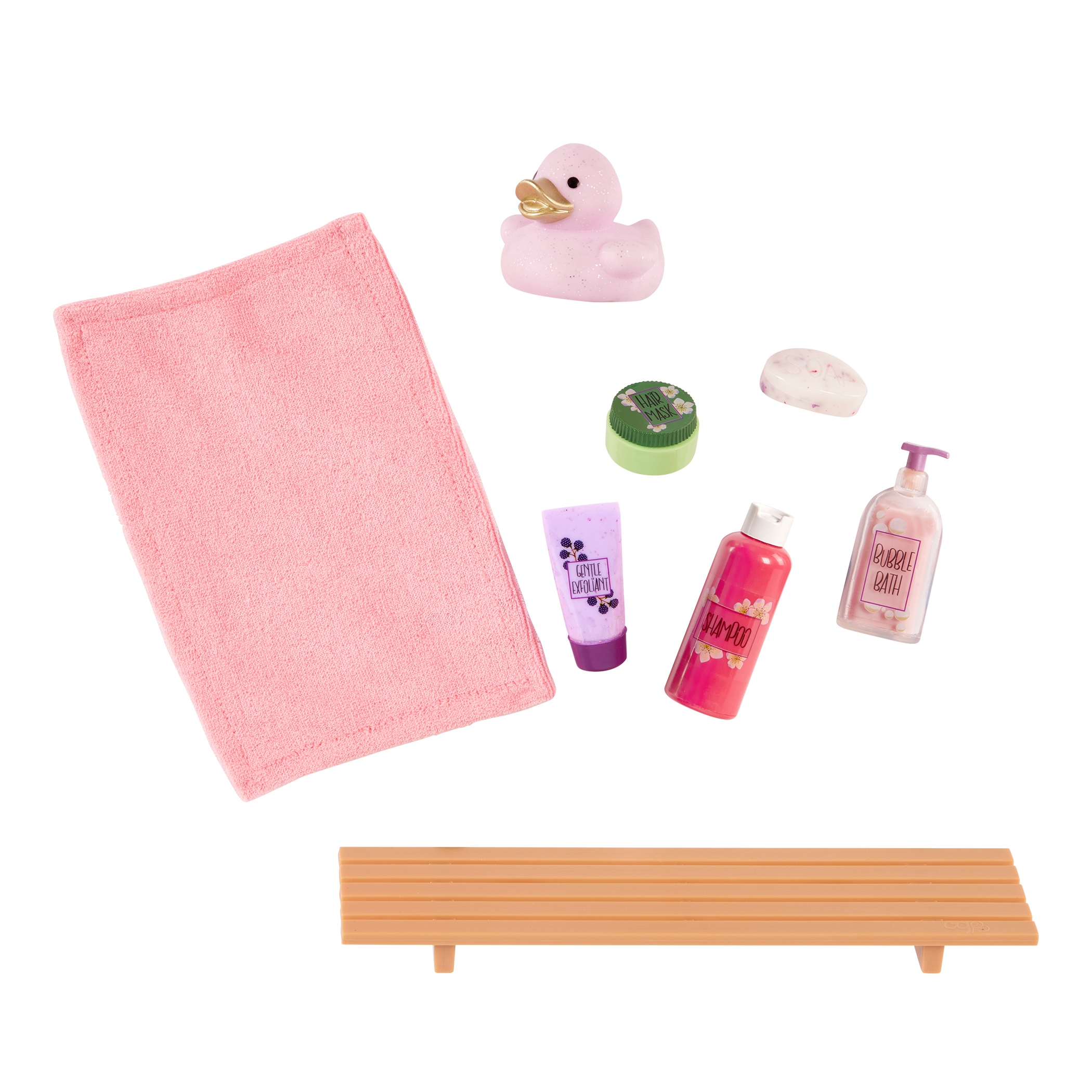 Our Generation Bubbly Bathtime Set for 18-inch Dolls