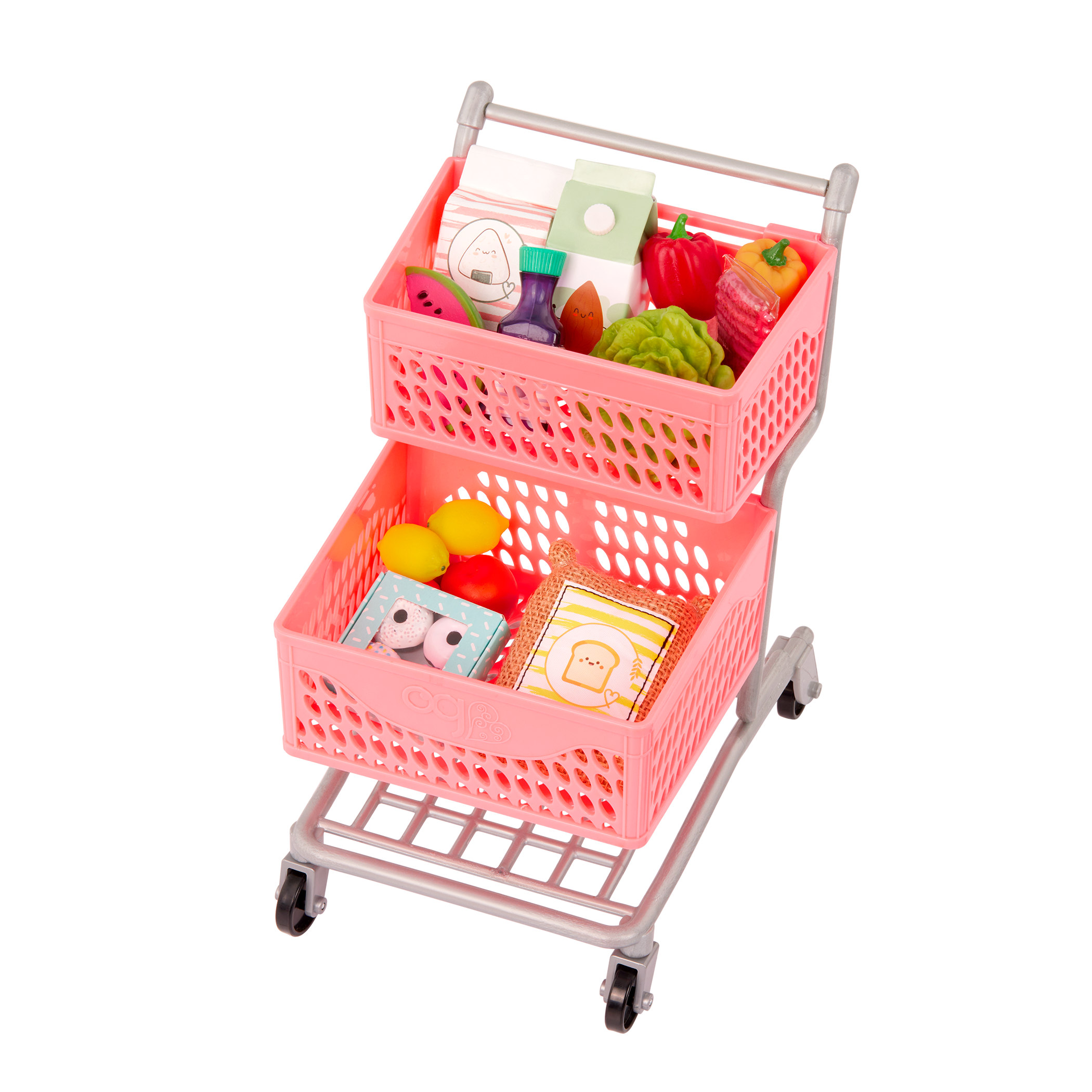 Our Generation Supermarket Play Doll Grocery Cart