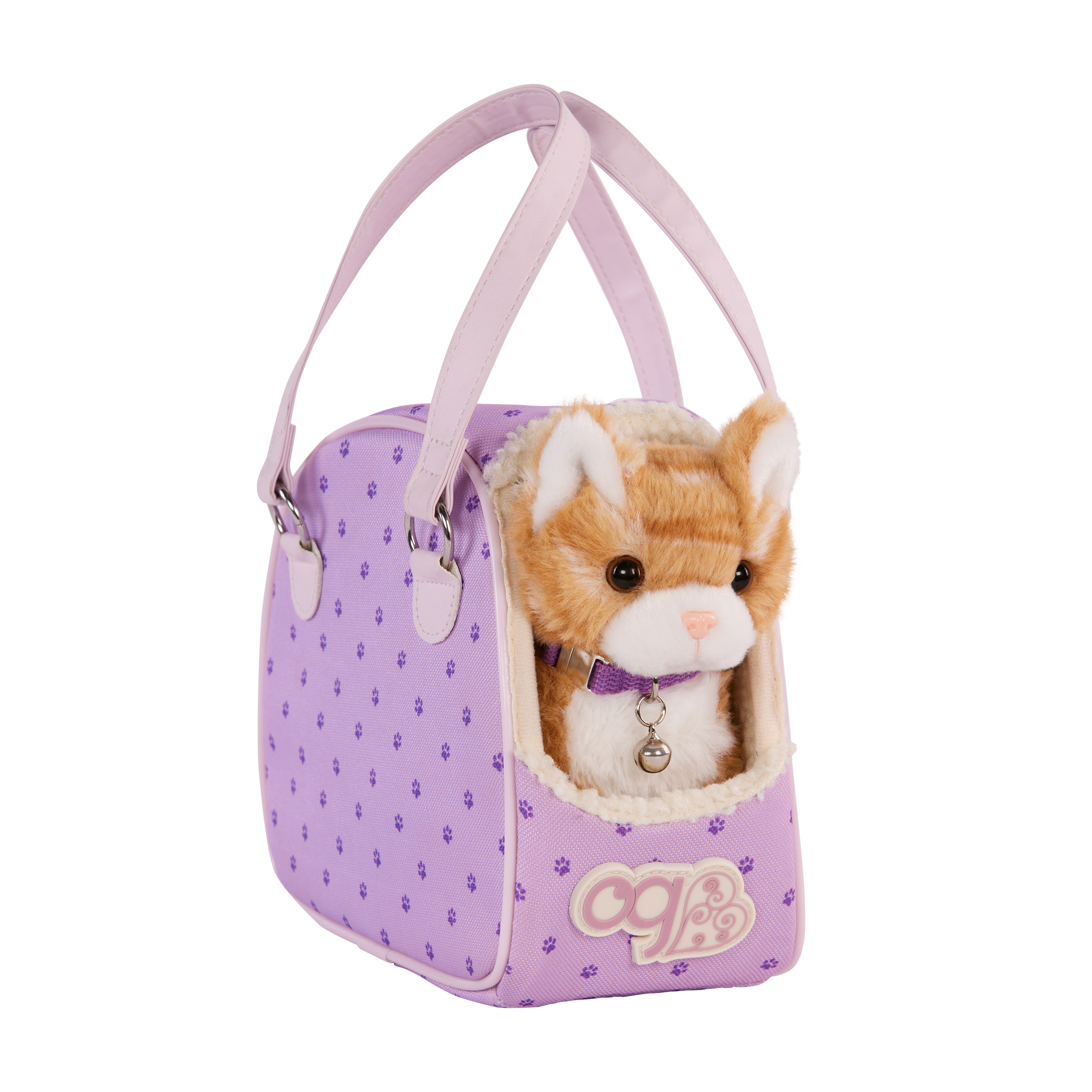 Our Generation Plush Kitten and Pet Carrier with accessories