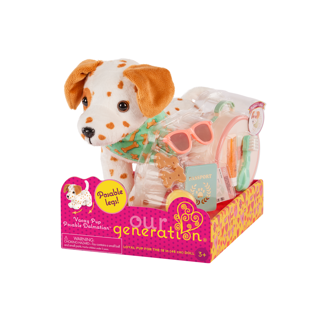 Our Generation – Vacay Pup-Posable Dalmatian