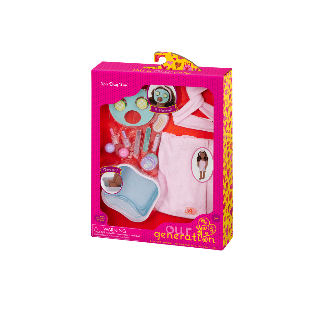 Our Generation Spa Day Fun Set for 18" Dolls