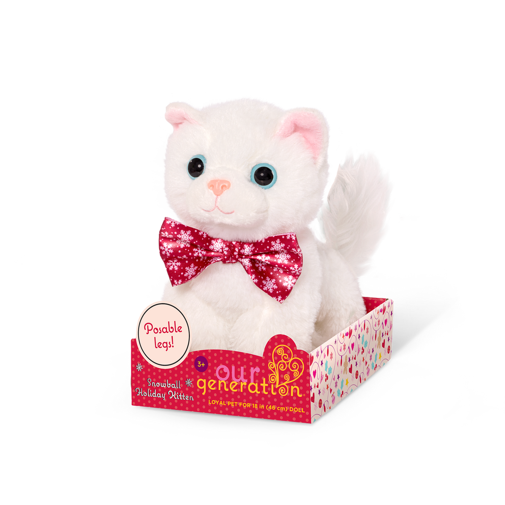 Our Generation - Snowball - Christmas Kitten