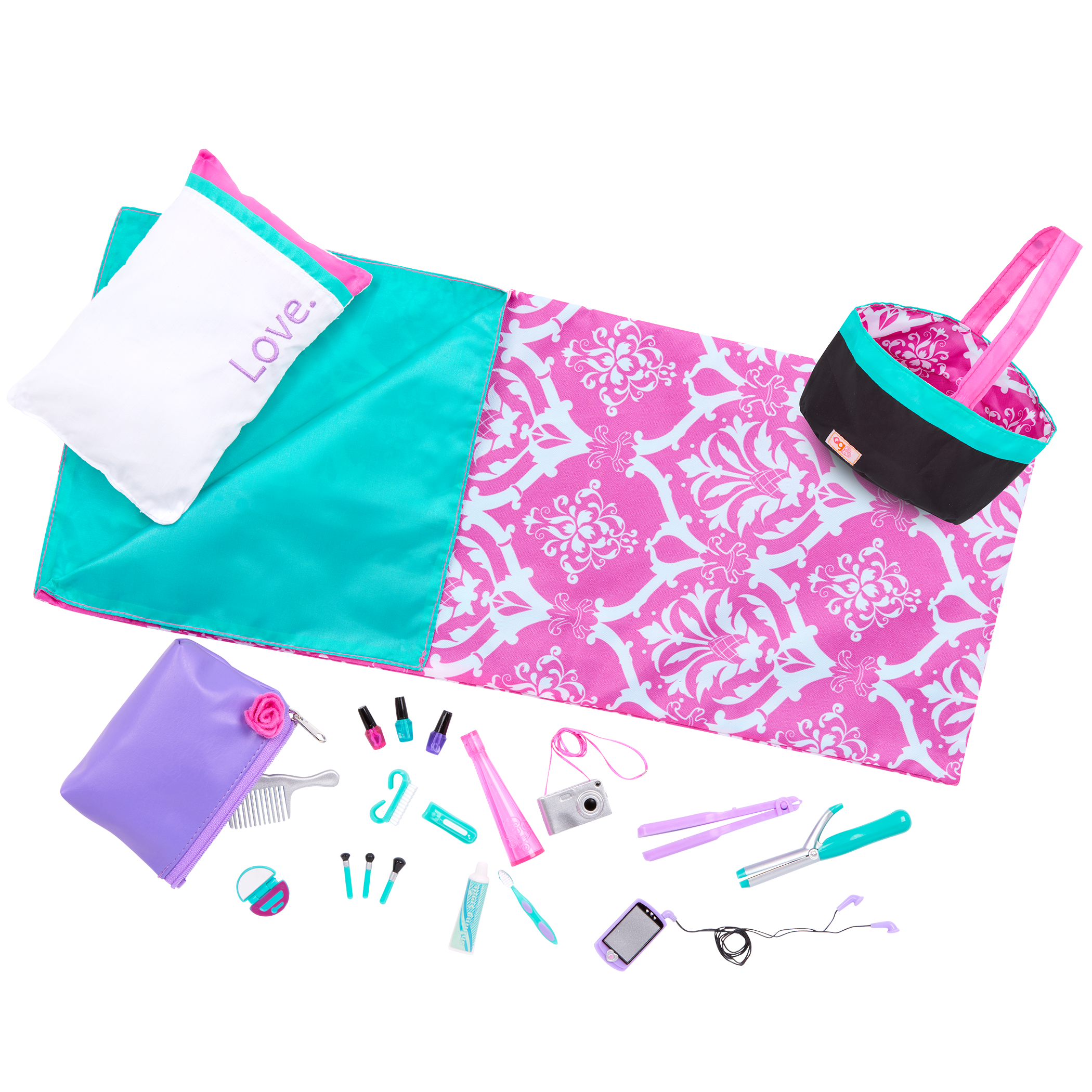 Sleepover Party Set playset for 18-inch dolls