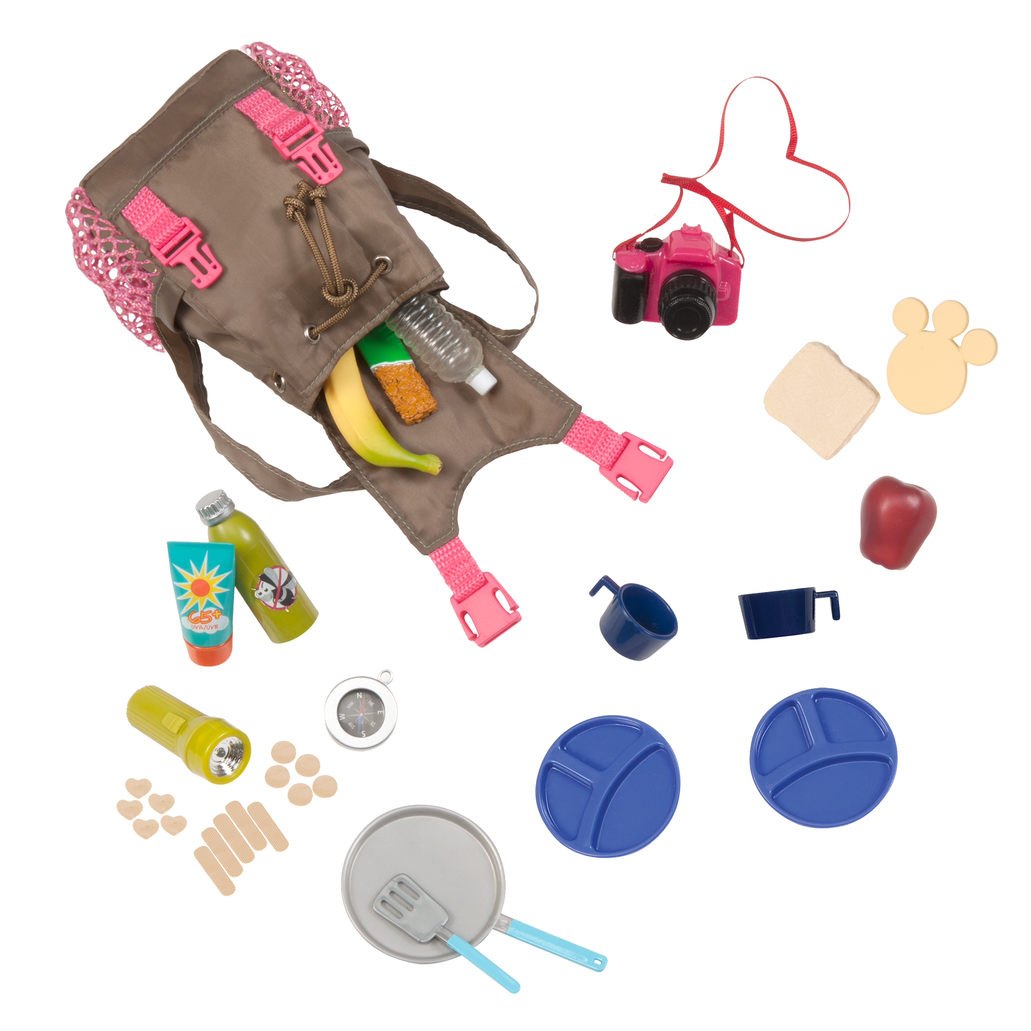 What A Trek Set trecking outfits for 18-inch dolls