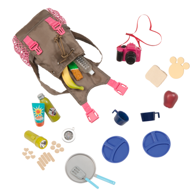 What A Trek Set trecking outfits for 18-inch dolls