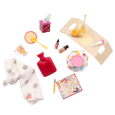 sick days playset for 18-inch dolls
