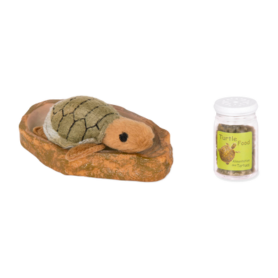 Turtle plushie playset