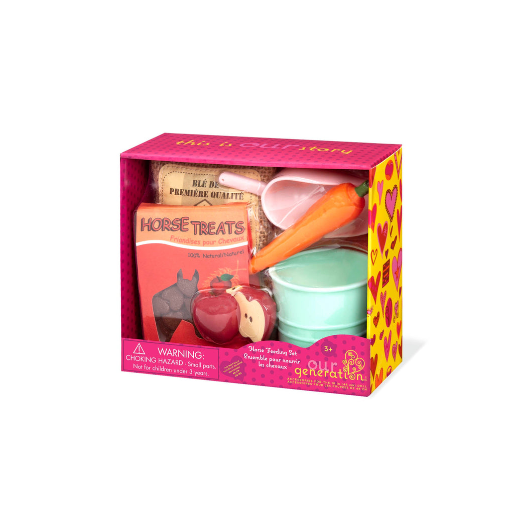 Horse Feeding Set for 18-inch dolls