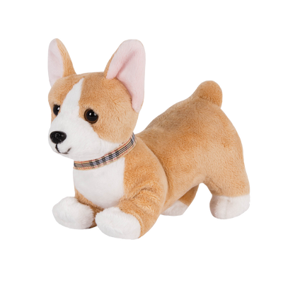 Posable Corgi Pup 6-inch Toy Dog