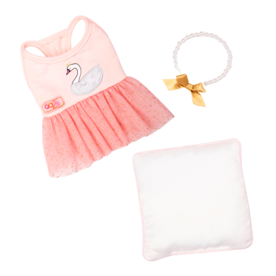 Ballet outfit for plushie dog