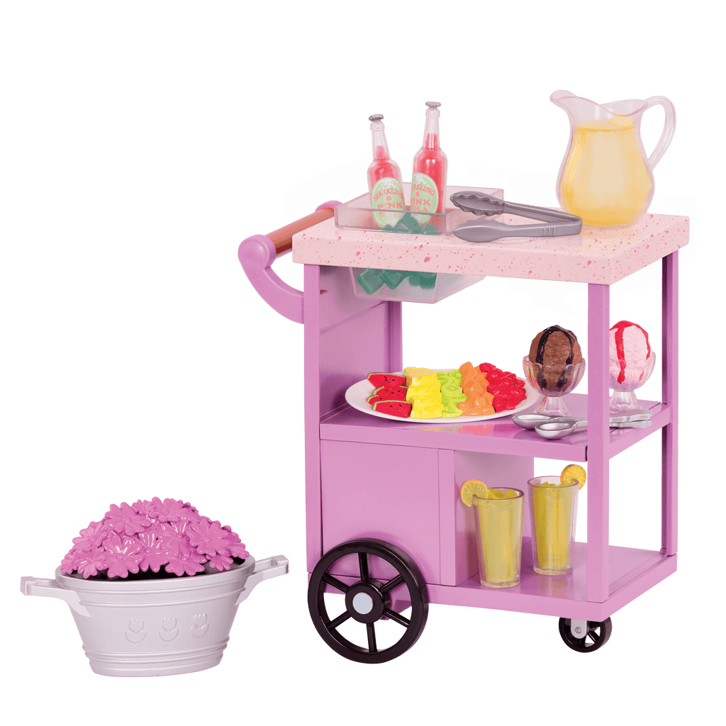 Summer snacks trolley playset