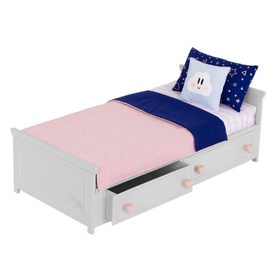 Our Generation Starry Slumbers Platform Bed for 18-inch Dolls