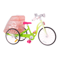Toy delivery bicycle