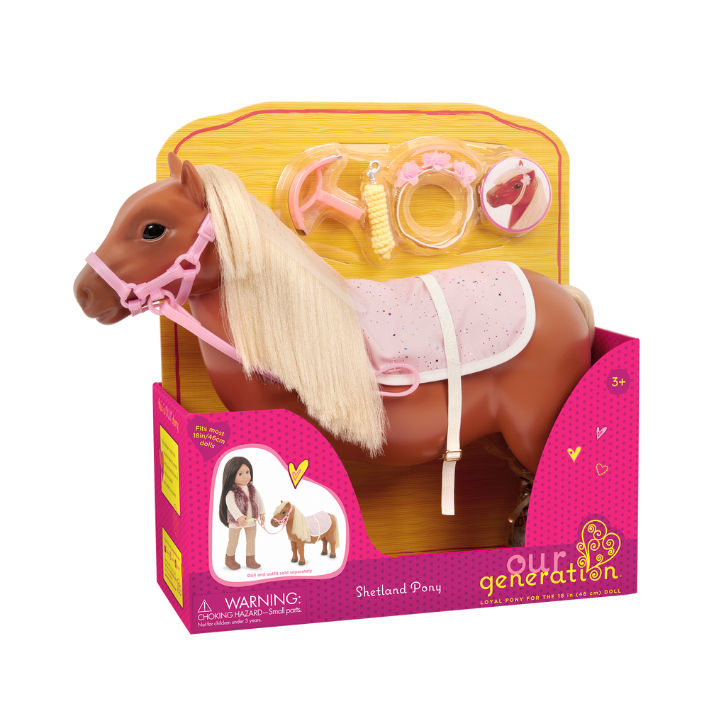 Our Generation Shetland Pony for 18-inch Dolls