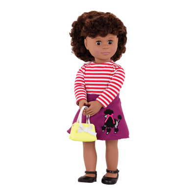 Cecee Retro 18-inch Doll with Poodle Skirt
