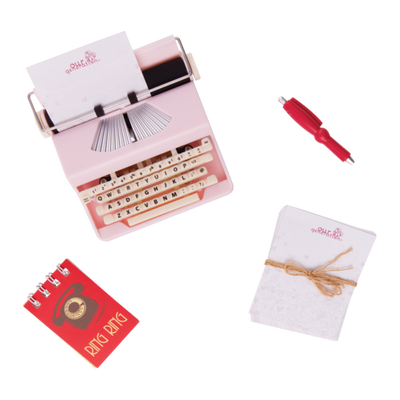 Take a Letter Retro Typewriter for 18-inch Dolls
