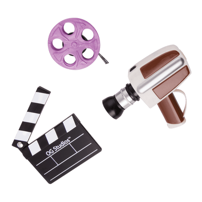 Retro 18-inch Doll Film Accessory