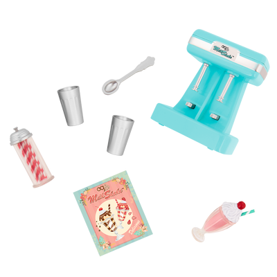 Make A Milkshake Ice Cream Set for 18-inch Dolls