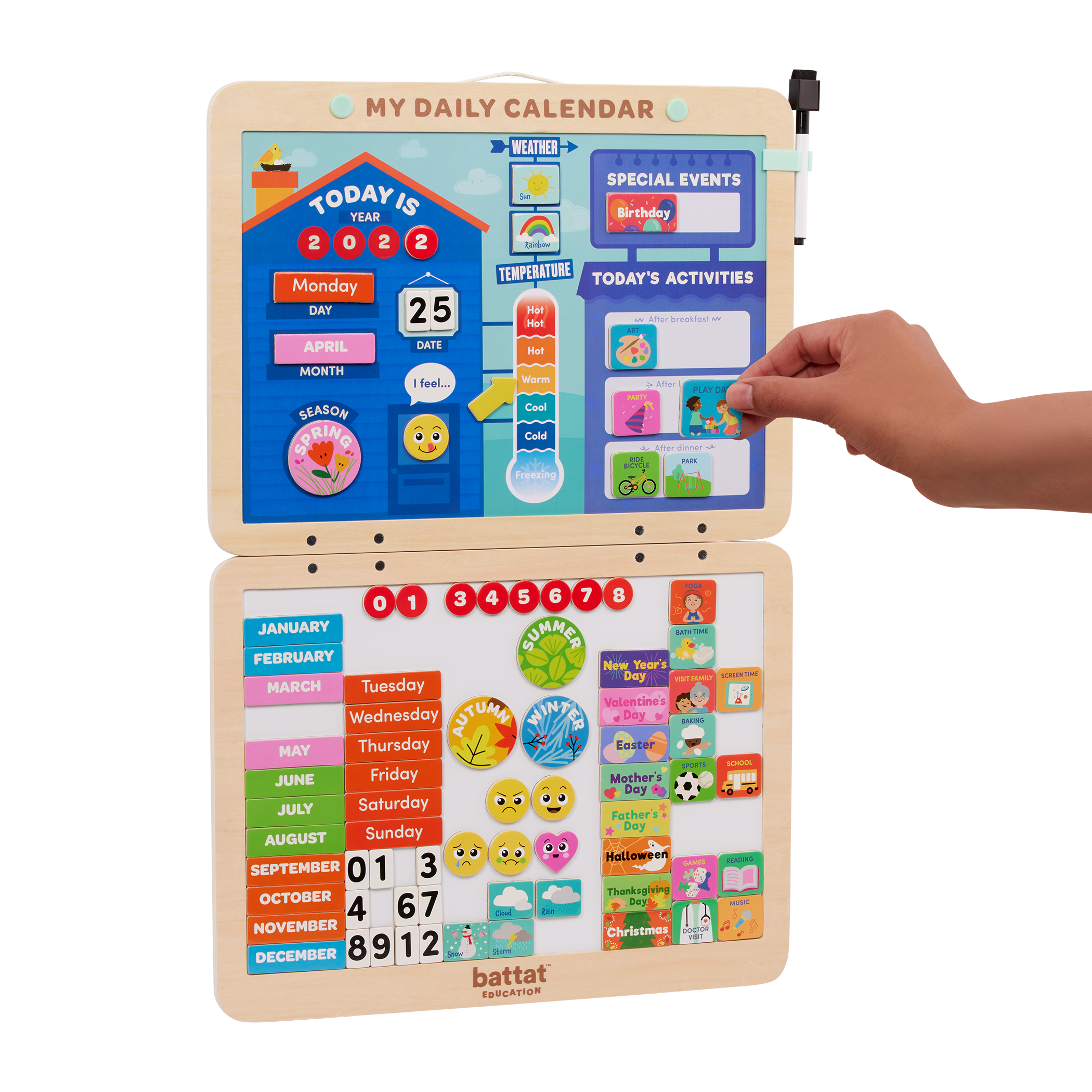 Battat - Magnetic Calendar - I Can Plan!