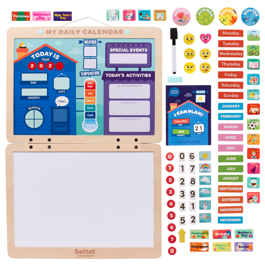 Battat - Magnetic Calendar - I Can Plan!
