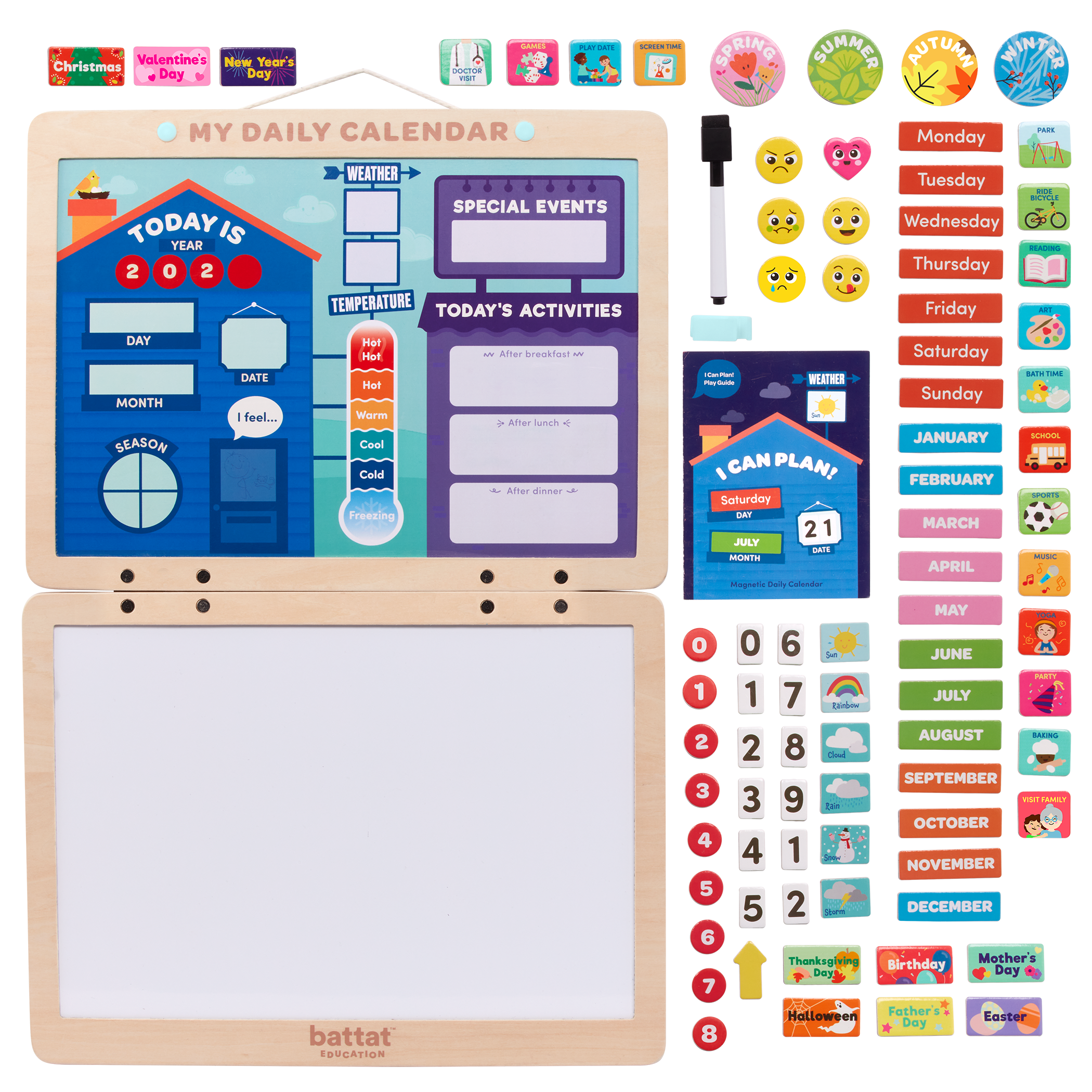 Battat - Magnetic Calendar - I Can Plan!
