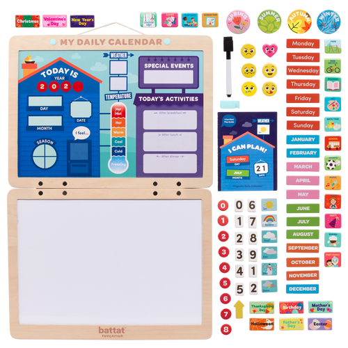 Battat - Magnetic Calendar - I Can Plan!