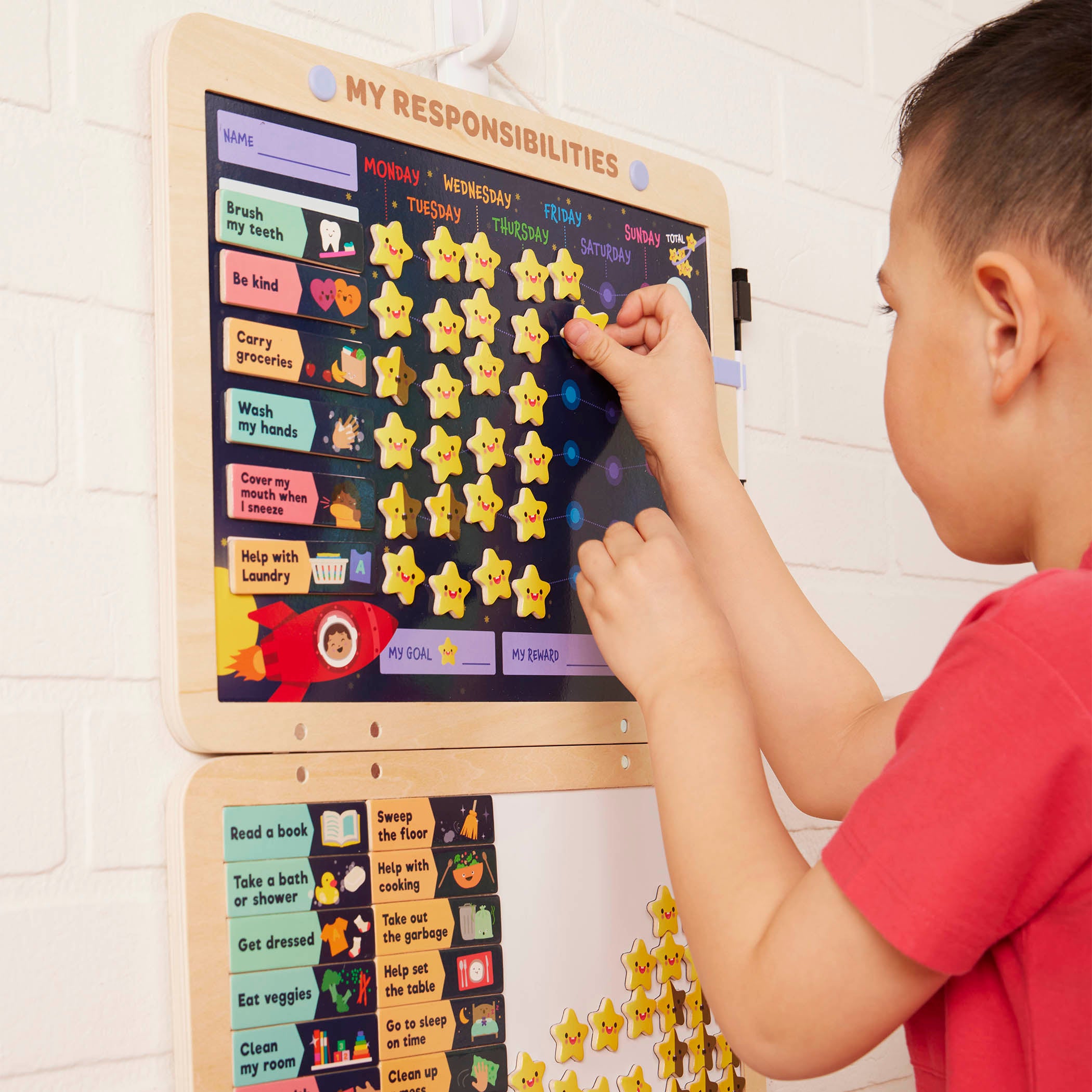 Battat - Magnetic Responsibility Chart