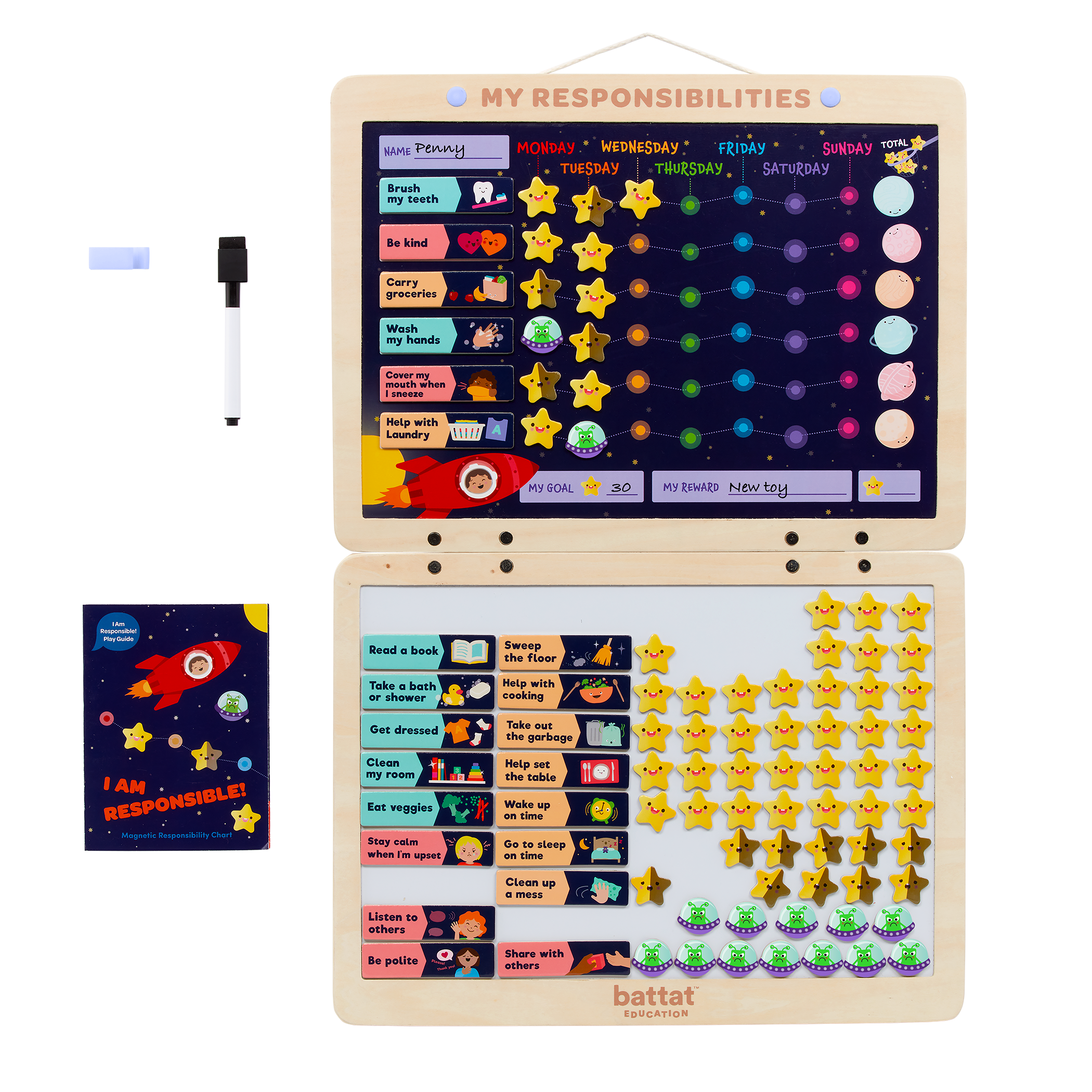 Battat - Magnetic Responsibility Chart