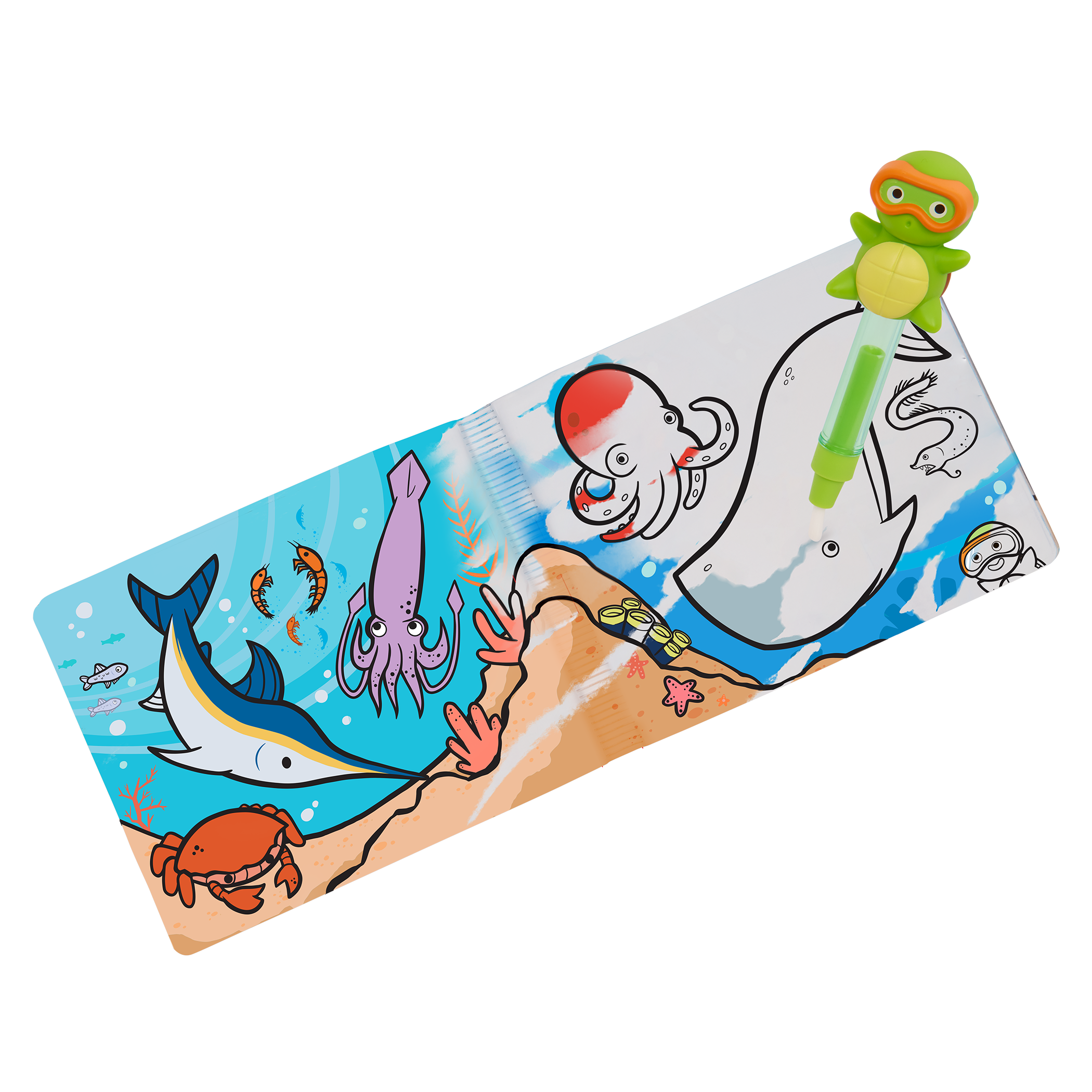Battat - Ocean Learning Colour Changing Book Set