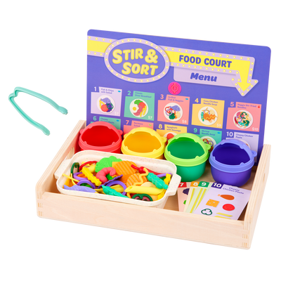 Battat - Stir & Sort Food Court