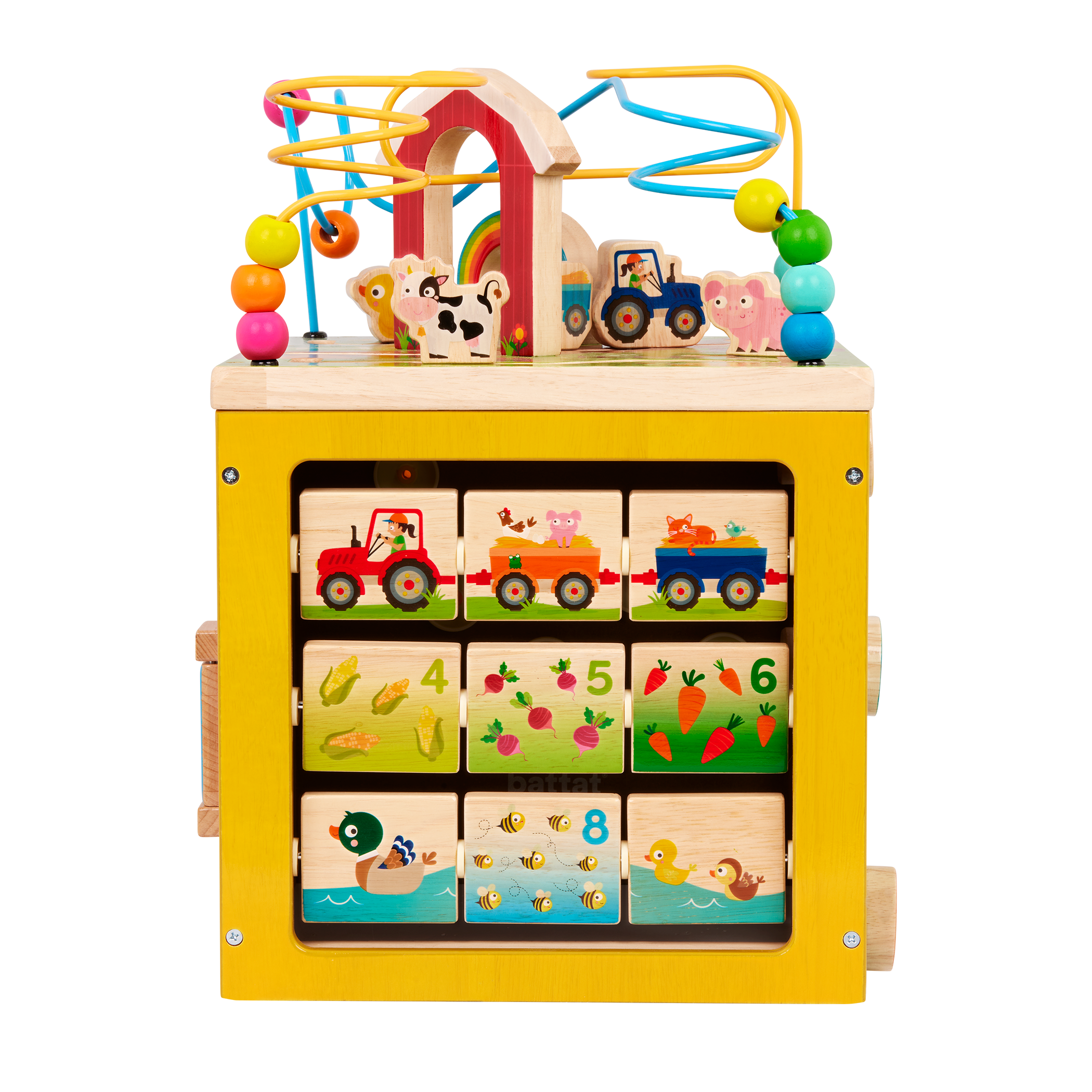 Battat - Barnyard Activity Cube