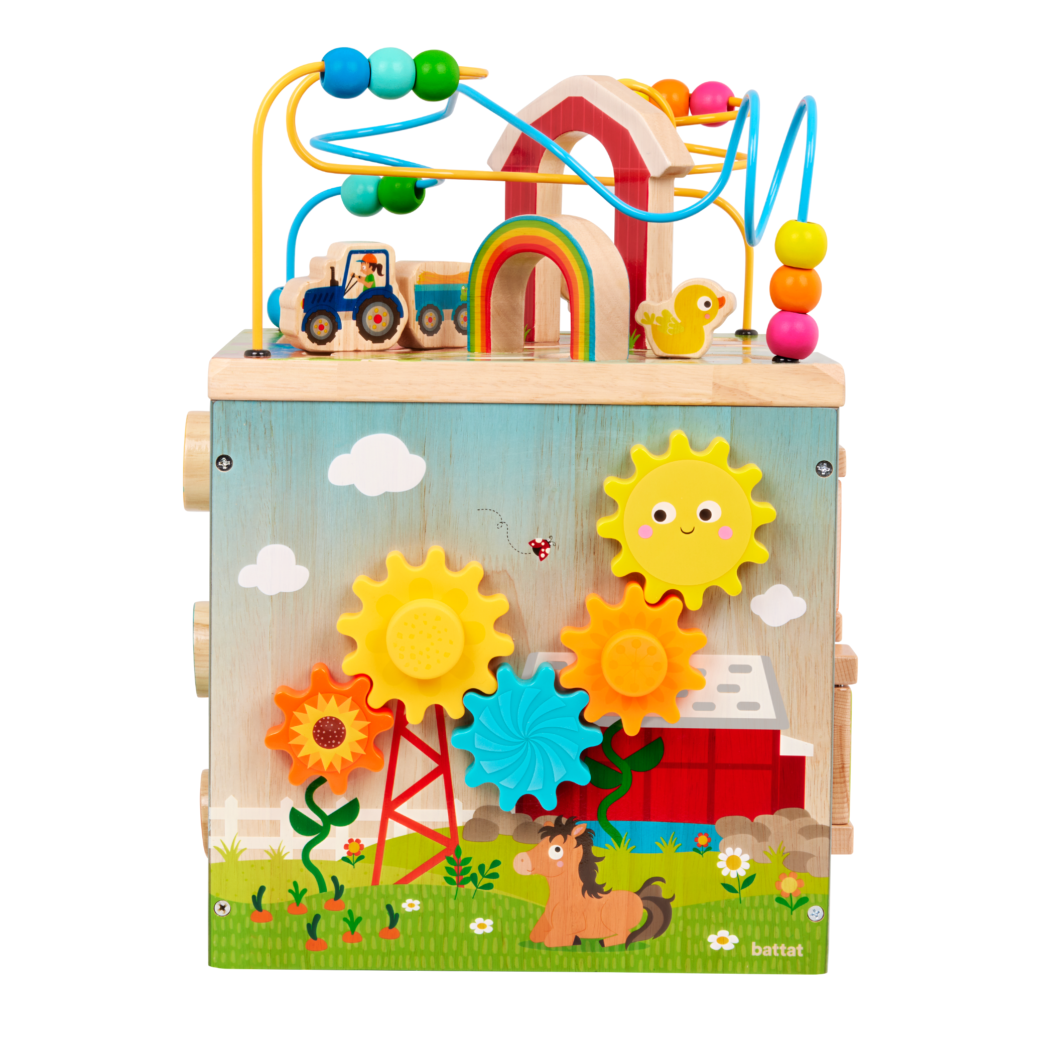 Battat - Barnyard Activity Cube
