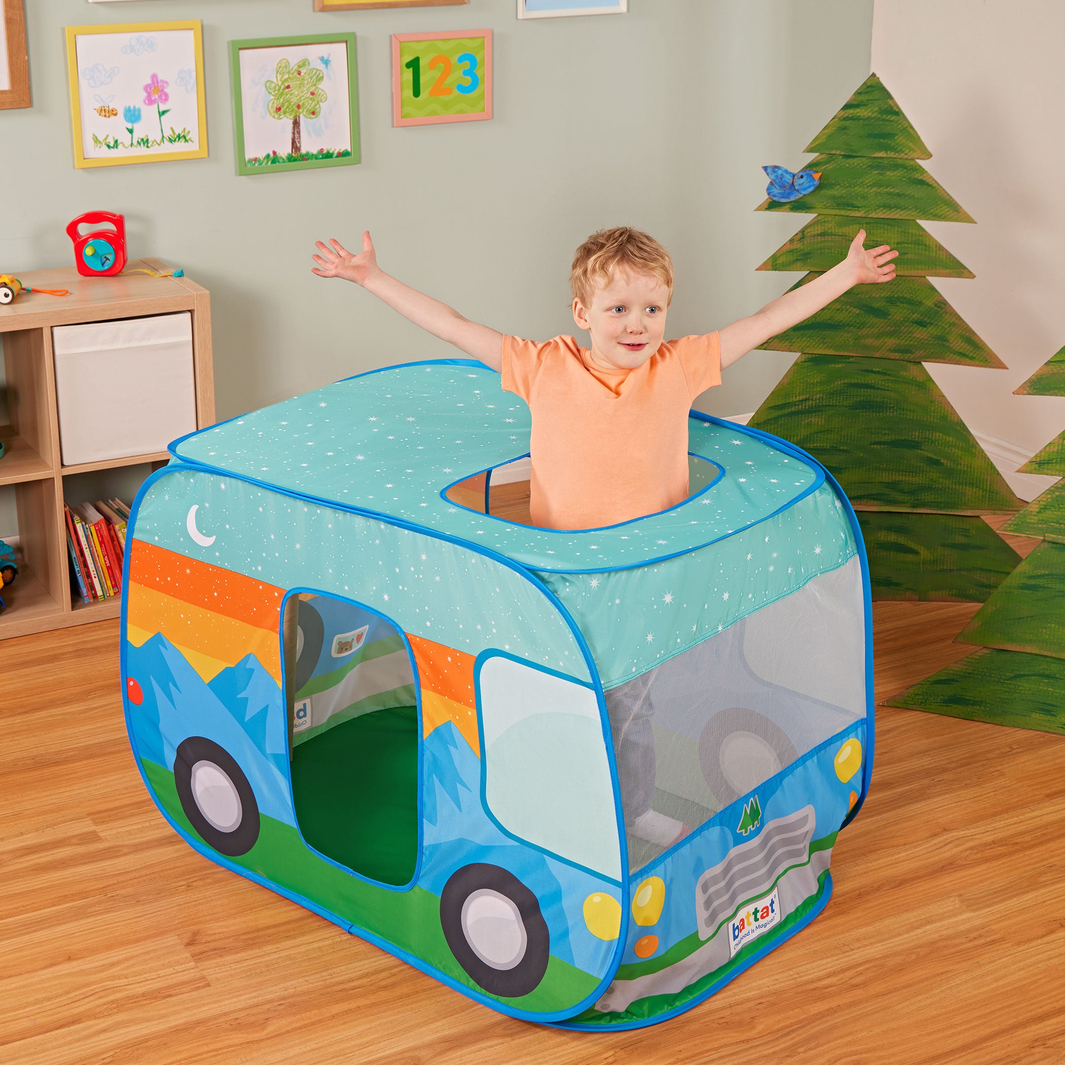 Battat - Happy Camper Pop-Up Tent