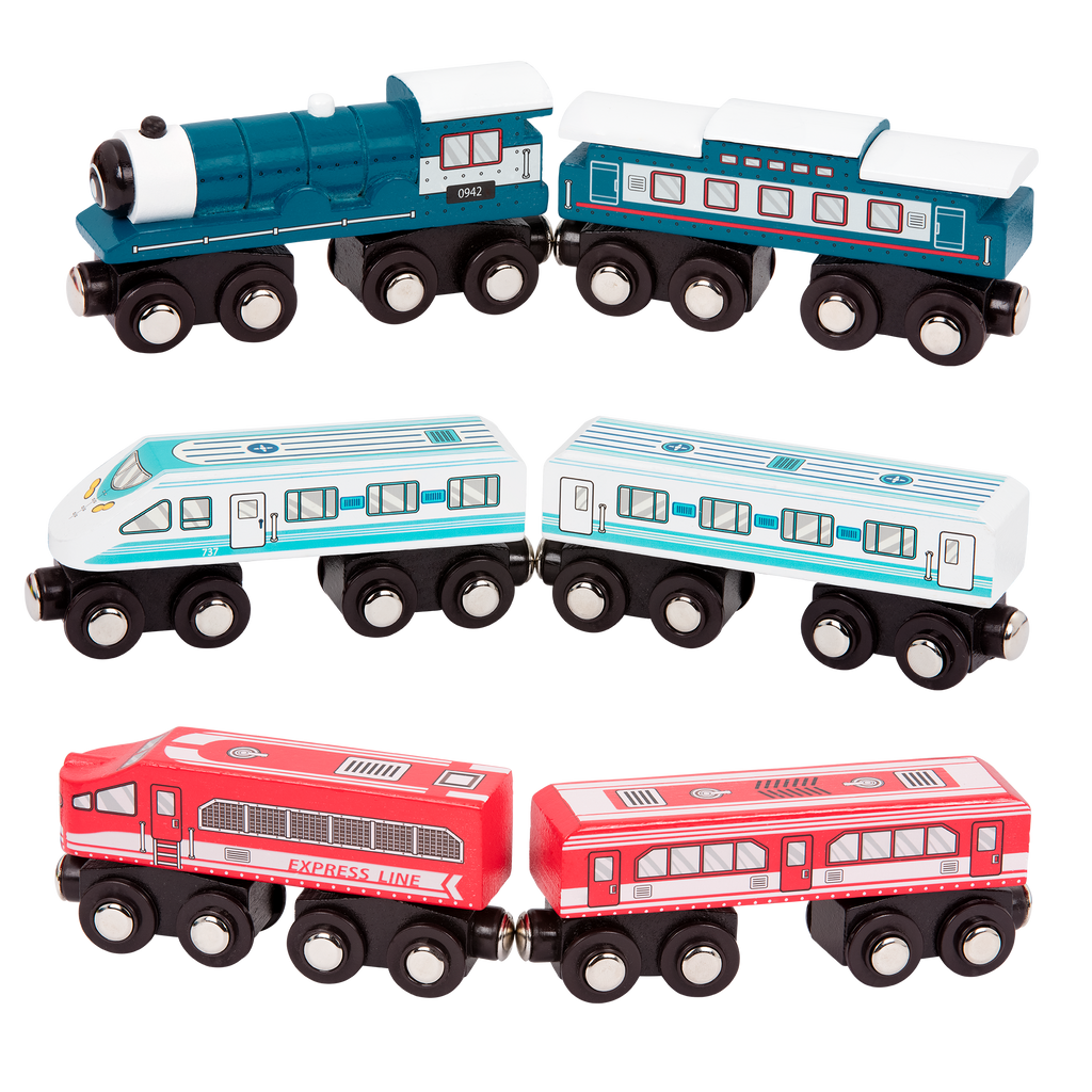 Battat - Wooden Passenger Trains